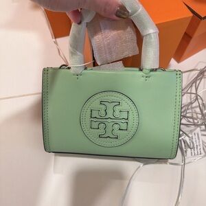 Tory Burch Light Green Mini Bag